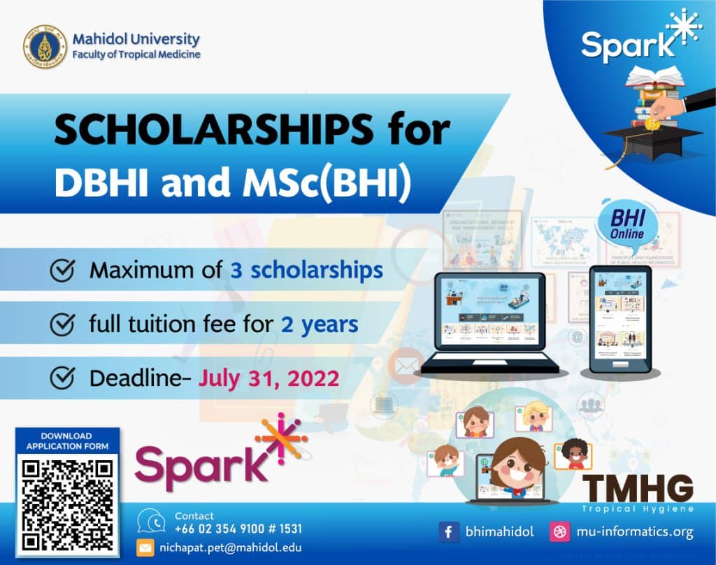 SPARK-Mahidol scholarship for BHI students