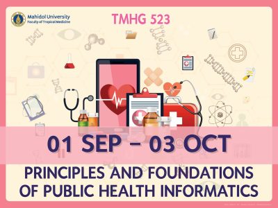 TMHG523 Principles and Foundations of Public Health Informatics