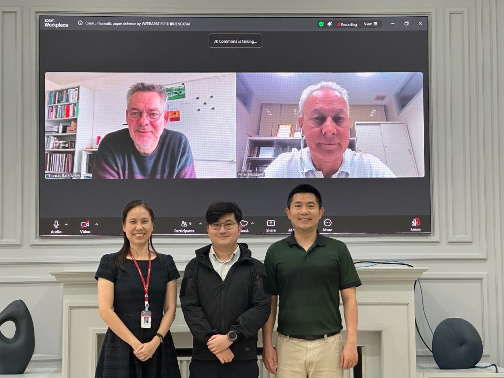 Congratulations to Mr. Weerapat Pipithruengkrai on Successfully Passing his Oral Thesis Defence on 26 February 2026 (M.Sc.)